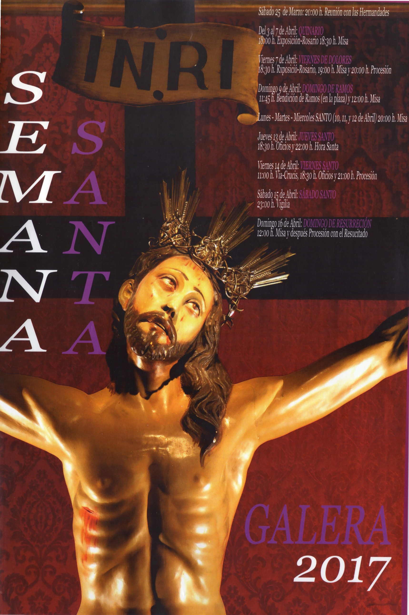 Semana Santa en Galera 2017 Galera